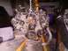 1998 Ford Crown Victoria - Engine assembly suspended on a stand, ready for work or installation.