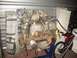 1992 Ford F-150 - An engine assembly is mounted on a stand, with an oil filter clearly visible on the side.