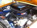 1956 Ford Fairlane - The engine bay features a prominent air intake scoop and Autolite branding on the air cleaner housing.