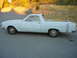 1966 Ford Ranchero - This 1966 Ford Ranchero pickup truck is seen from the side, appearing to be in primer.