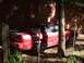 1992 Nissan 240SX - Red 1992 Nissan 240SX coupe sits in a yard, overgrown with leaves and branches.