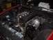 1992 Nissan 240SX - Engine bay view showing a turbocharged setup with aftermarket components and visible wiring.