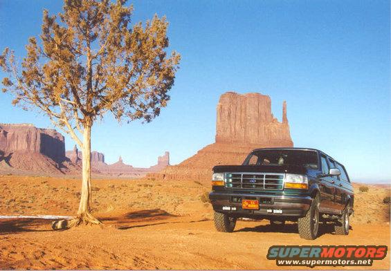 Monument Valley winter of 2000.