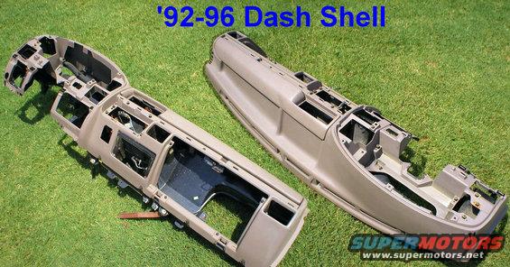 dash9296.jpg SOLD 1992-96 mocha Dash Shell (EMPTY)
SOLD