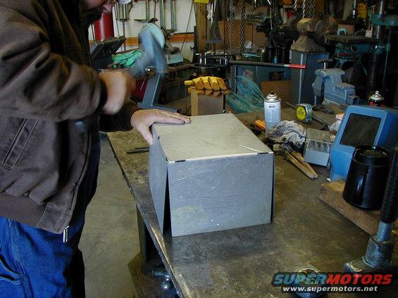 Having the new box built!
