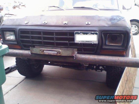 Differant tube and now a winch plate