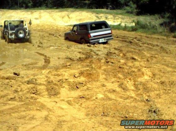 Me stuck in the middle hole.