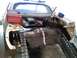 1969 Ford Mustang - The rear of a 1969 Ford Mustang shows extensive bodywork and repairs in progress.