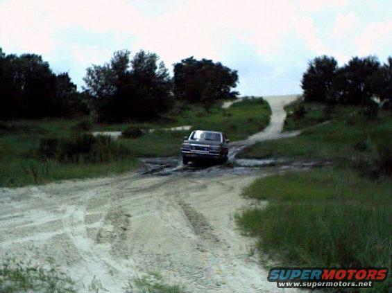 Bronco died in mud. Overheated