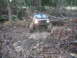 1984 Ford Bronco II - This 1984 Ford Bronco II navigates a challenging muddy off-road course, its capabilities.
