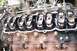 1992 Ford C-350 (Centurion Conversions) - Close-up view of an engine's valve train, showing rocker arms and valve springs.