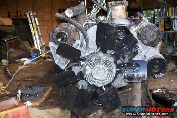 I've painted some of the engine, I've got some more to go.