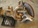 1991 Ford F-150 - This image shows a rusty front axle assembly with a brake rotor, likely from a truck or SUV.