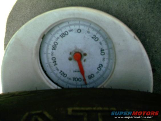 Did you know a 35" Tire weighs about 88lbs?