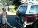 1989 Ford Bronco - Eric (lookin' real Po-Dunct) thinking about the Bronco with a T-bird Spoiler