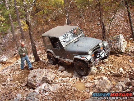 ravine05.jpg Both Andy & Greg found the Ravine challenging.  Many rocks were stacked, and some winching was involved.
