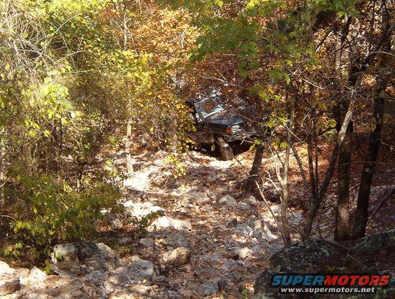 ravine11.jpg Both Andy & Greg found the Ravine challenging. Many rocks were stacked, and some winching was involved.