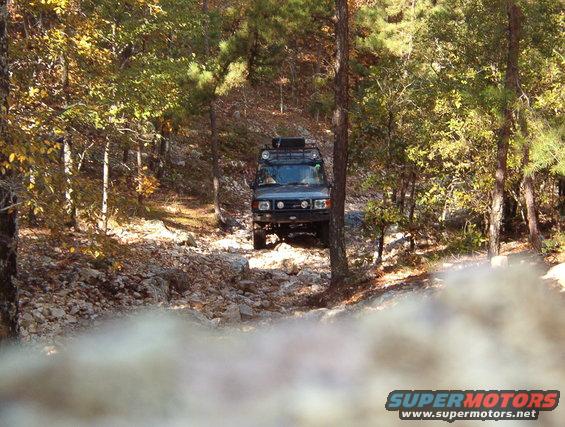 ravine14.jpg Both Andy & Greg found the Ravine challenging. Many rocks were stacked, and some winching was involved.