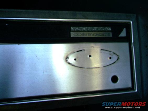 left side Bronco Fascia