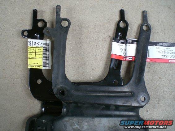 plastic versus aluminum crossover 2000 4g alternator brackets new is aluminum