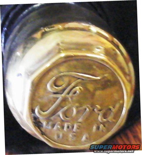 High F hubcap 1913 - 1916