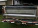 1991 Ford F-150 - Rear view of a pickup truck tailgate with a controversial quote written on it.