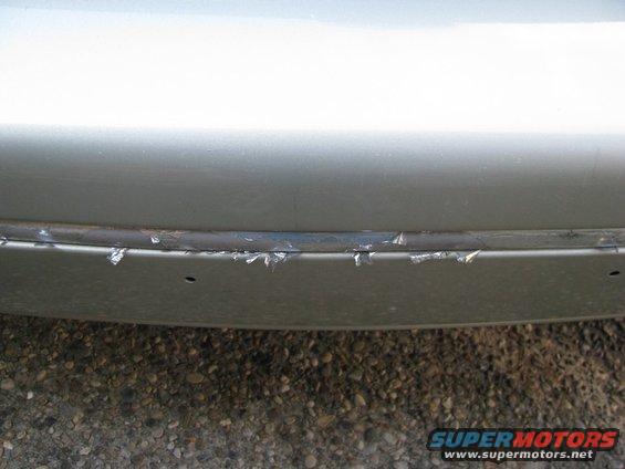 Note the flaking.
