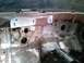 1969 Ford Mustang - The interior firewall of a 1969 Ford Mustang shows signs of rust and disrepair.