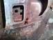 1969 Ford Mustang - This photo shows significant rust damage on a car's door frame, obscuring any model year details.