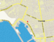 1983 Jeep CJ7 - This is a map of the city of Ensenada, Baja California, Mexico.
