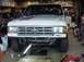 1987 Ford Bronco - Pulled the bent up bumper off