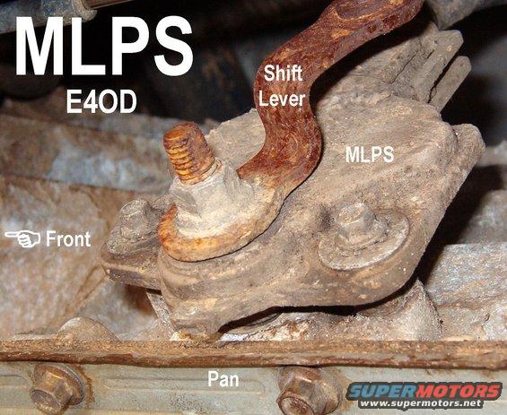 mlpse4od.jpg MLPS on a '93 E4OD (L side)

TSB 95-2-12 E4OD Diagnostic Trouble Codes and/or Harsh Shift Concerns - Water Intrusion of the MLP/TR Sensor

[url=https://www.supermotors.net/registry/media/81709][img]https://www.supermotors.net/getfile/81709/thumbnail/mlps.jpg[/img][/url]

Publication Date: JANUARY 30, 1995 

LIGHT TRUCK:
1989-1994 BRONCO, ECONOLINE, F-150-350 SERIES, F-47, F-53, F-59

ISSUE: Some vehicles may exhibit a shift concern and/or a harsh engagement concern due to water intrusion into the MLP/TR sensor and vehicle harness. There may also be a number of different DTC's along with those concerns. 

ACTION: Replace the MLP/TR sensor and vehicle harness connector if signs of water penetration are evident. Refer to the following for service details. 

SERVICE PROCEDURE
Verify the customer concern. Perform normal on-board diagnostics. Inspect the MLP/TR Sensor for signs of water contamination. If water penetration is present and/or DTC's have been set, replace the MLP/TR sensor and the vehicle harness connector with the TR Sensor Service Kit (F5TZ-7A247-A).

The TR Service Kit contains:
One (1) TR Sensor 
One (1) Connector Assembly 
One (1) &quot;Red&quot; Pin Separator Plate 
One (1) 6-Pin Grommet 
One (1) 8-Pin Grommet 
One (1) 7-Pin Grommet 
One (1) Instruction Sheet 

PART NUMBER: F5TZ-7A247-A 
PART NAME: TR Sensor Service Kit

OTHER APPLICABLE ARTICLES: NONE 
WARRANTY STATUS:Eligible Under The Provisions Of Bumper To Bumper Warranty Coverage For 1992-94 Models, Basic Warranty Coverage For All Other Model Years. 

OPERATION: 950212A
DESCRIPTION: Perform Electronic Transmission Diagnostics, Replace MLP/TR Sensor
TIME: 2.0 Hrs.

[url=https://www.supermotors.net/registry/media/769450][img]https://www.supermotors.net/getfile/769450/thumbnail/mlpsconns.jpg[/img][/url] . [url=https://www.supermotors.net/registry/media/543732][img]https://www.supermotors.net/getfile/543732/thumbnail/e4od_exploded.jpg[/img][/url]

--------------------------------------------------------------------------------

TSB 98-24-06 New Electrical Terminal Grease Released for Service

Publication Date: NOVEMBER 25, 1998 

FORD:
1981-1999 ESCORT 
1983-1999 CROWN VICTORIA 
1984-1988 EXP 
1984-1994 TEMPO 
1985-1999 TAURUS 
1986-1997 PROBE 
1988-1991 FESTIVA 
1993-1999 MUSTANG 
1994-1997 ASPIRE 
1995-1999 CONTOUR 
1996-1997 THUNDERBIRD

LINCOLN-MERCURY:
1983-1999 CONTINENTAL, GRAND MARQUIS 
1984-1986 CAPRI 
1984-1987 LN7 
1984-1994 TOPAZ 
1985-1999 SABLE 
1988-1992 MARK VII 
1991-1994 CAPRI 
1993-1998 MARK VIII 
1993-1999 TRACER 
1995-1999 MYSTIQUE 
1996-1997 COUGAR, TOWN CAR 
1999 COUGAR

MERKUR:
1985-1988 XR4TI 
1988 SCORPIO

LIGHT TRUCK:
1981-1996 BRONCO 
1981-1997 F SUPER DUTY, F-250 HD, F-350 
1981-1999 ECONOLINE, F-150, F-250 LD 
1983-1999 RANGER 
1984-1990 BRONCO II 
1984-1997 AEROSTAR 
1991-1999 EXPLORER 
1993-1999 VILLAGER 
1995-1999 WINDSTAR 
1997-1999 EXPEDITION, MOUNTAINEER 
1998-1999 NAVIGATOR 
1999 SUPER DUTY F SERIES

MEDIUM/HEAVY TRUCK:
1984-1999 F & B SERIES 
1988-1997 CARGO SERIES 
1996-1998 AEROMAX, LOUISVILLE

ISSUE: Ford Motor Company has released a new [url=http://www.fcsdchemicalsandlubricants.com/supplier/product.asp?product=Electrical%20Grease&category=Greases]Electrical Grease (F8AZ-19G208-AA)[/url] to reduce the possibility of moisture corrosion at the terminals.

[url=http://www.fcsdchemicalsandlubricants.com/supplier/product.asp?product=Electrical%20Grease&category=Greases][img]http://www.fcsdchemicalsandlubricants.com/supplier/images/Products/elecgrea.jpg[/img][/url]

ACTION: Add the new grease during electrical connection repair. 

CAUTION: ELECTRICAL CONNECTOR GREASE SHOULD NOT BE USED IN HIGH VOLTAGE CONNECTIONS FOR SPARK PLUG AND COIL WIRE APPLICATIONS. 

PROPER USES OF THE NEW ELECTRICAL GREASE INCLUDE:
Electrical Connectors 
Battery Connections 
Light Sockets 
Starter Terminals

DO NOT USE ON:
Spark Plug Wires 
Coil Wires 
Spark Plug-to-Coil Connections 
Low Current Flow Switches (12V Systems less than 0.1 amp)