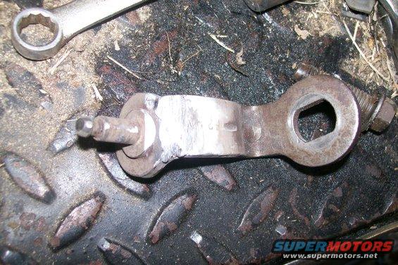 You can kinda see where I welded it up to give it some strength.