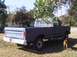 1979 Ford F-250 - Rear view of a 1979 Ford F-250 pickup truck parked in a grassy area.