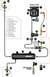 1986 Ford Bronco - This diagram illustrates the components and connections of an onboard air compressor system.
