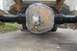 1997 Ford Ranger - Rear axle differential cover showing some markings and an arrow pointing.