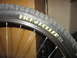 1992 Ford Ranger - This is a close-up of a bicycle tire, showing its tread and sidewall markings.