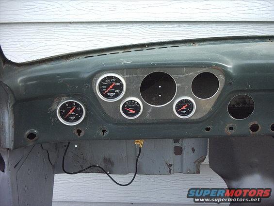 30964780254_large.jpg 5-17-09:  Then I moved the fuel pressure gauge to where it's going to be mounted.