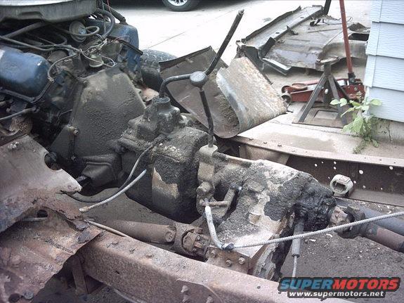 7-06-08: This is the NP435/NP205 transmission and transfercase combo that will be used in the 54.