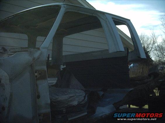 11-30-09:   Today I started by pulling the wiper arms and cowl vent panel off.

Next it was time to pull the windshield. This was fun!   I didn't have the right tools for this so I used a heat gun and a couple putty knives. It took some effort but I got it out.


It was finally time to start cutting again. Hello Mr. Super Sawzall! :D  I cut out the lower half of the B-pillars. Then I cut the C-pillars away from the rear panel.