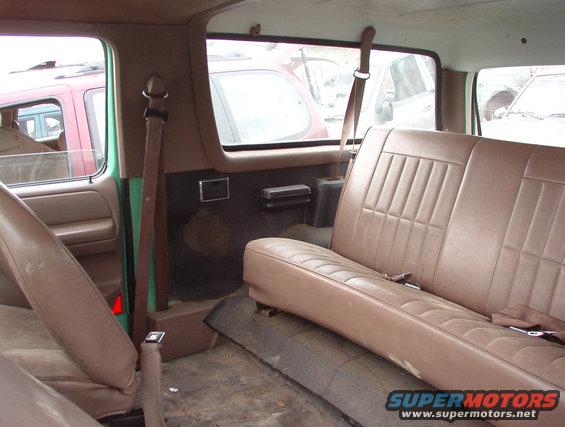 1983 Ford bronco seats #4