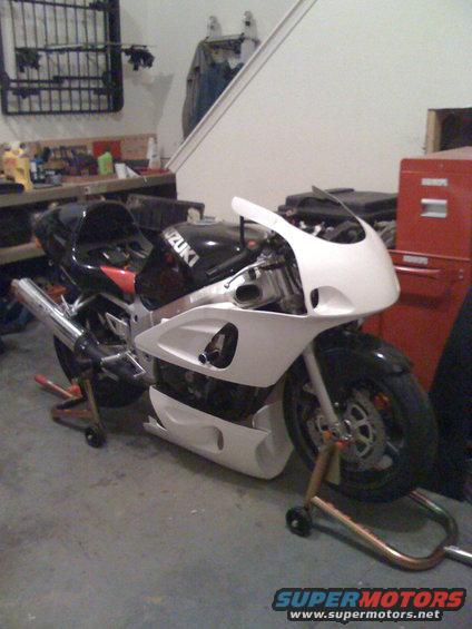 test fitting the fairings