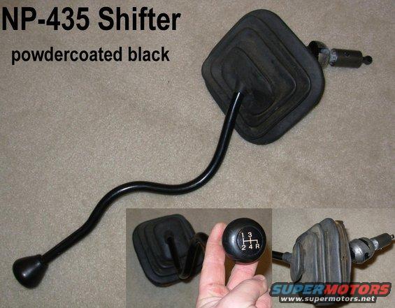 shifternp435bk.jpg NP 435 Shifter powdercoated black

[url=http://www.supermotors.net/registry/media/831123][img]http://www.supermotors.net/getfile/831123/thumbnail/shifterball.jpg[/img][/url]