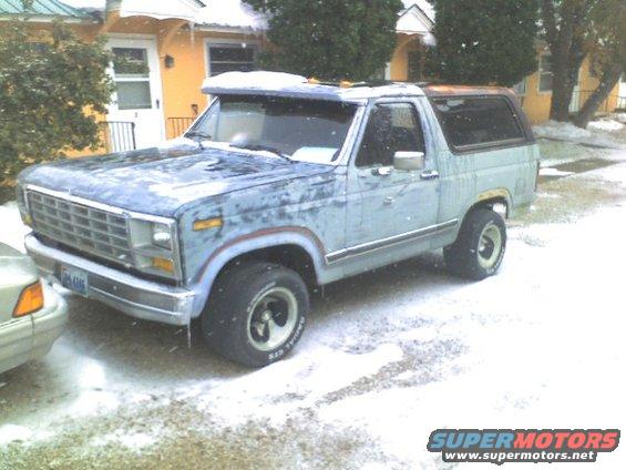 the bronco with its little wheels when i first got it.