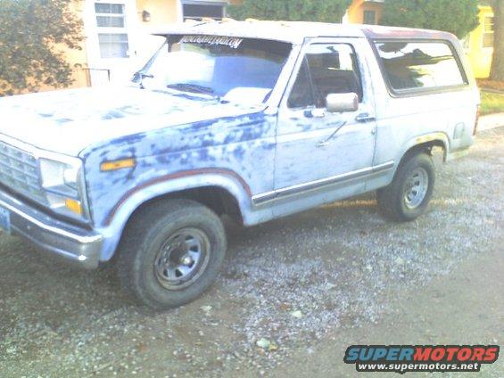 the bronco with stock 235/75/15s on it