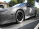 1991 Nissan 240SX - This Nissan 240SX coupe has a matte gray finish and aftermarket wheels.
