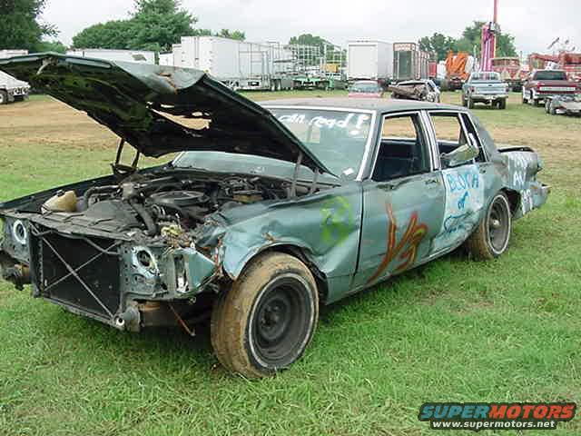 Aaron's car after his heat.