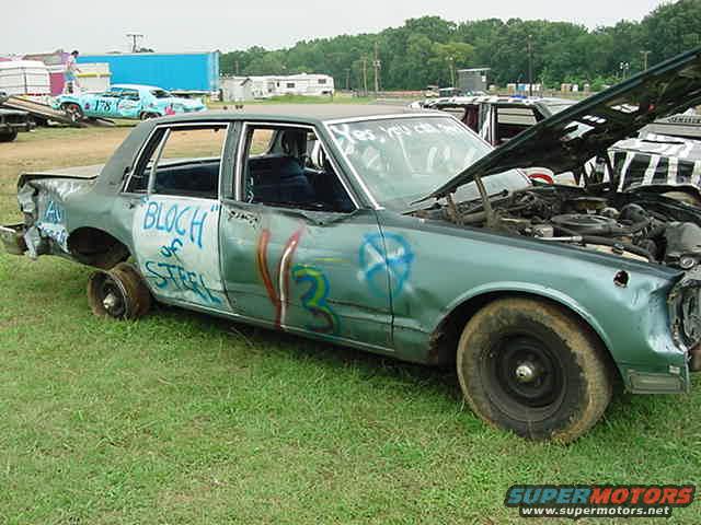 Complete with "Bloch of Steel" and "Yes you can read"  in only the finest of spray paint.