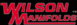 1992 Ford Mustang - Logo for Wilson Manifolds, a manufacturer of automotive performance parts.