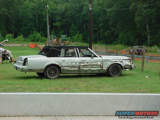 Just wanted to break your hearts.  Leather interior was still in fine shape.  He didn't last long, got pushed in the ditch surrounding the pit.